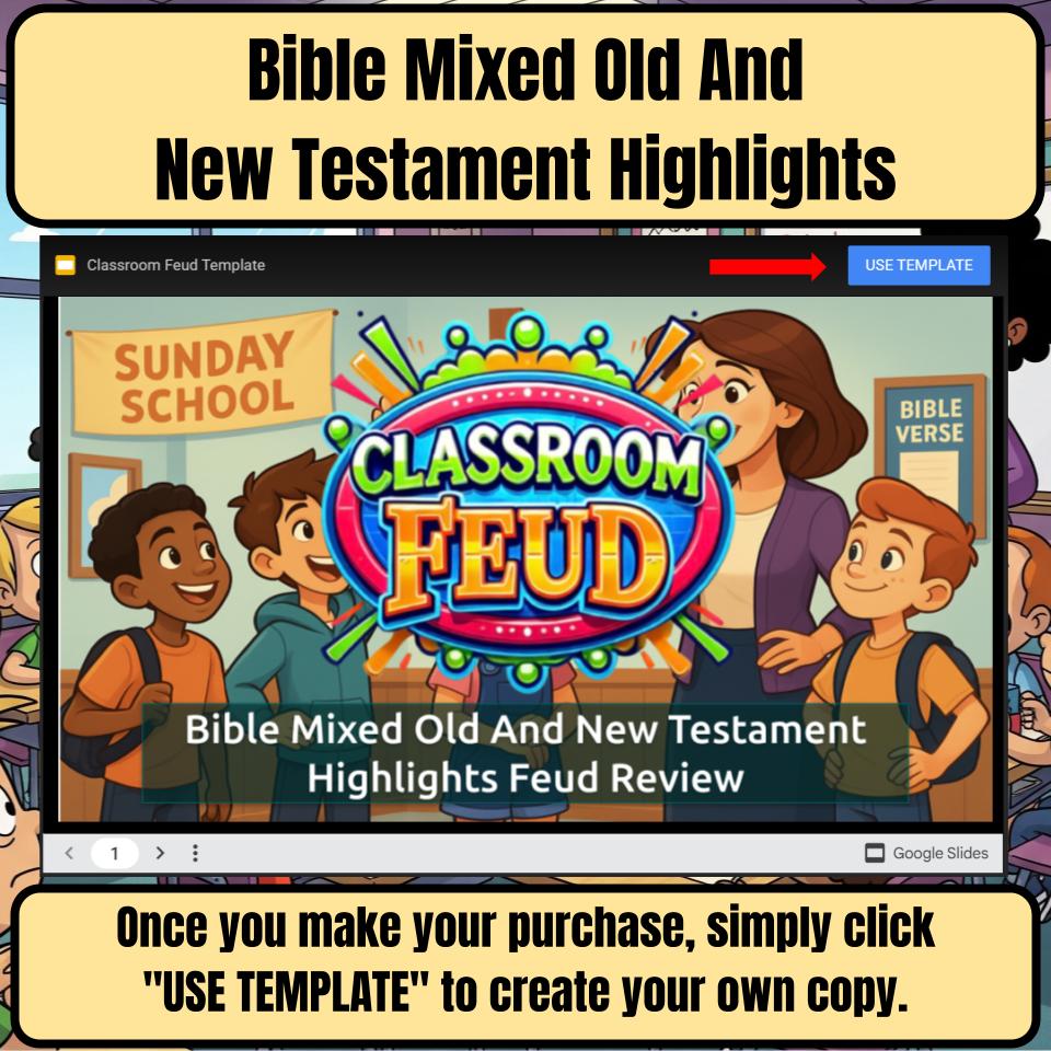 Bible Mixed Old And New Testament Highlights Feud Review BF0014