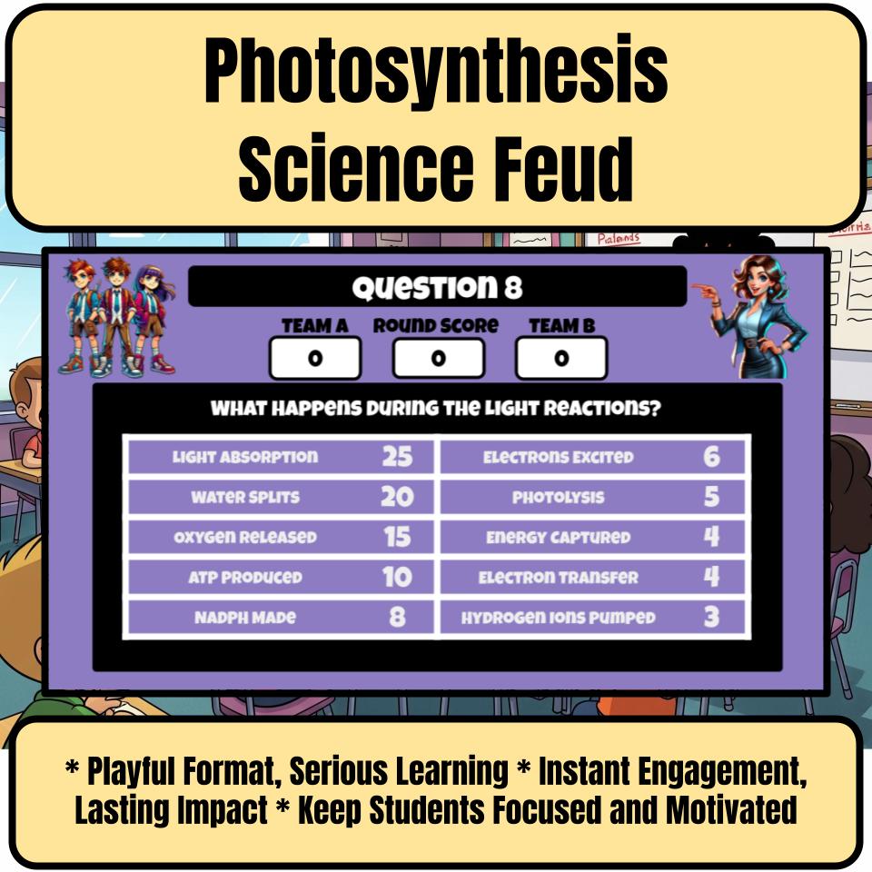 Photosynthesis Science Feud Review CF0014