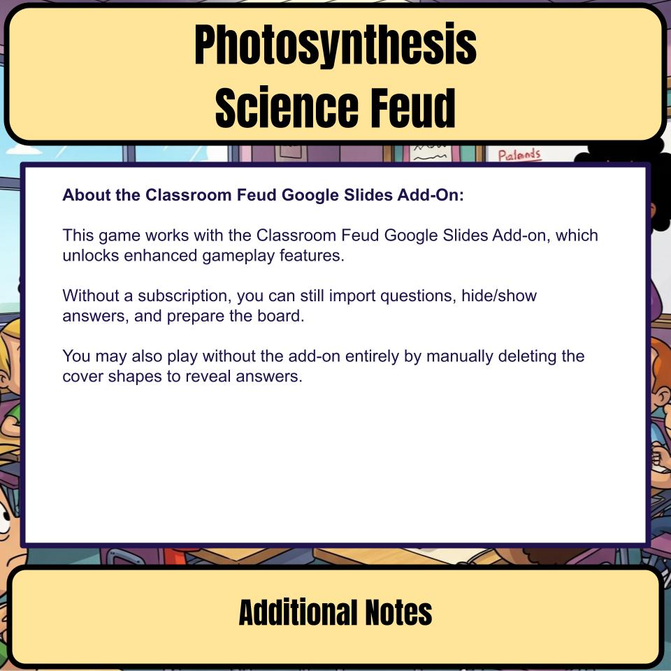 Photosynthesis Science Feud Review CF0014