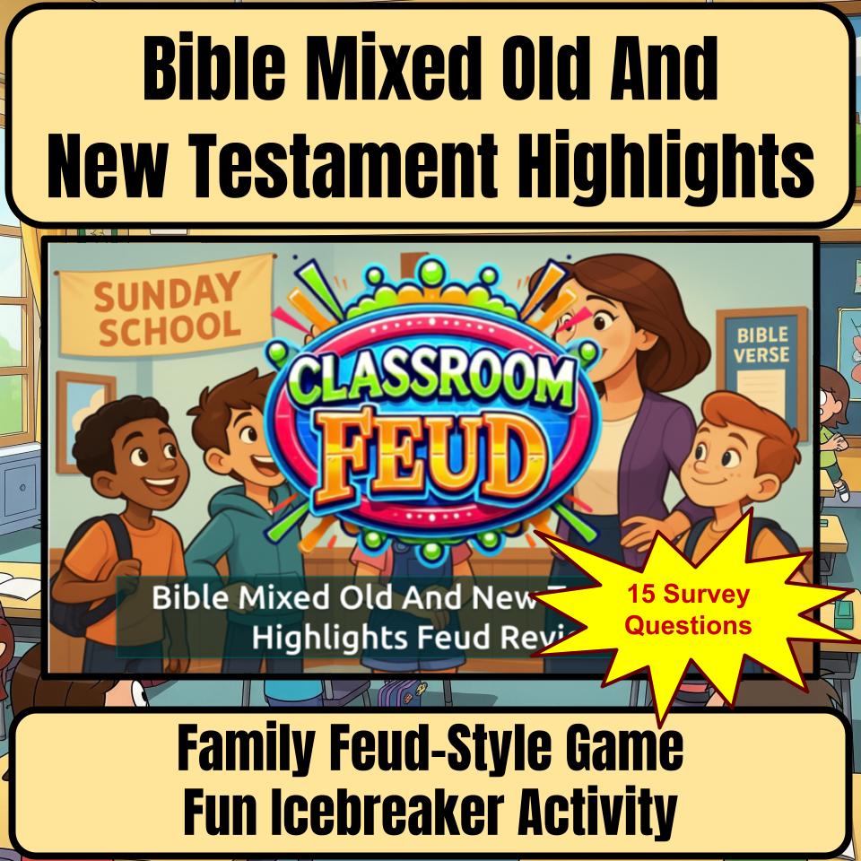 Bible Mixed Old And New Testament Highlights Feud Review BF0014