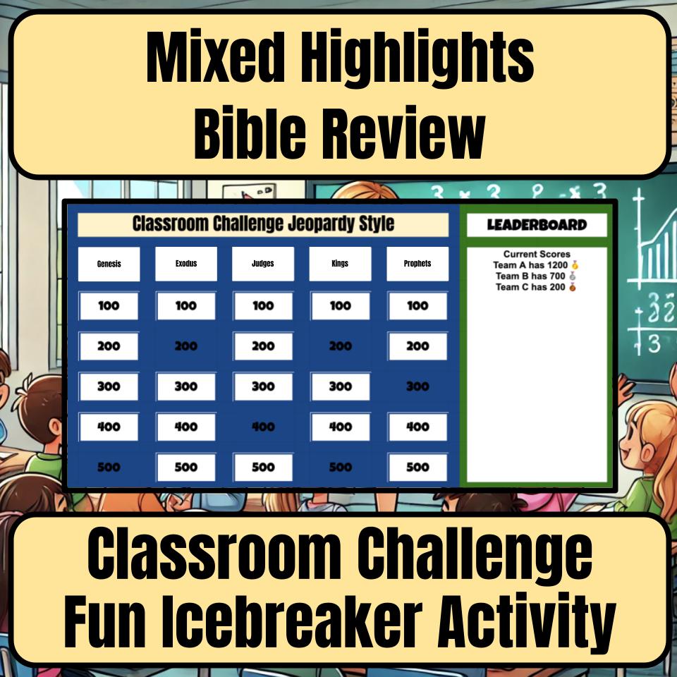 Mixed Highlights Jeopardy Bible B0014