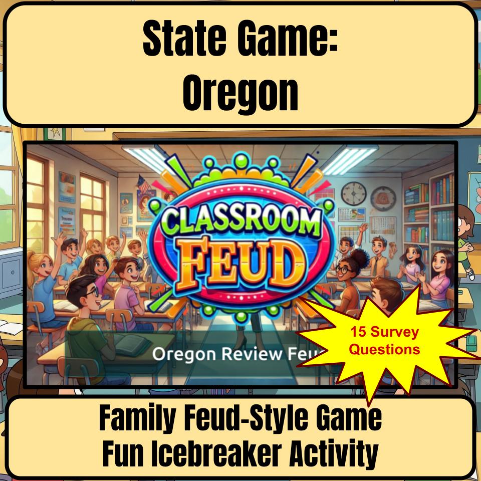 Oregon Social Studies Family Feud Review Game CF0014