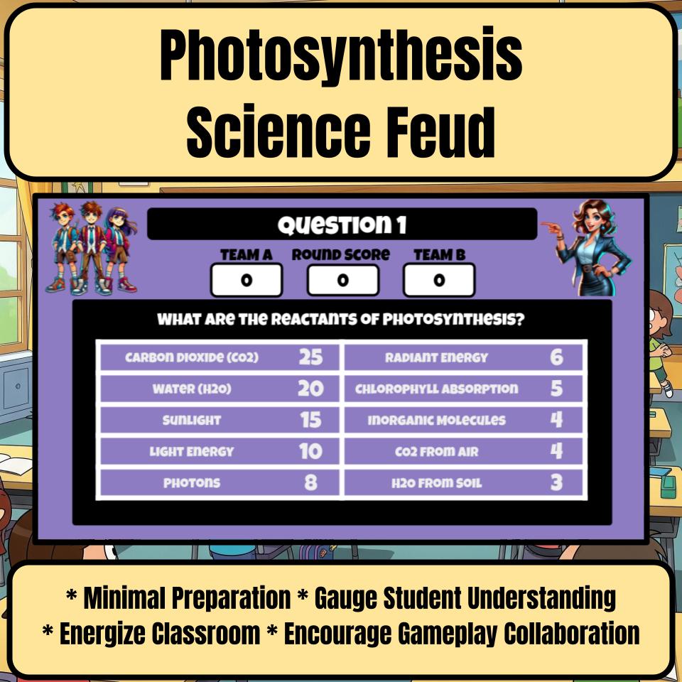 Photosynthesis Science Feud Review CF0014