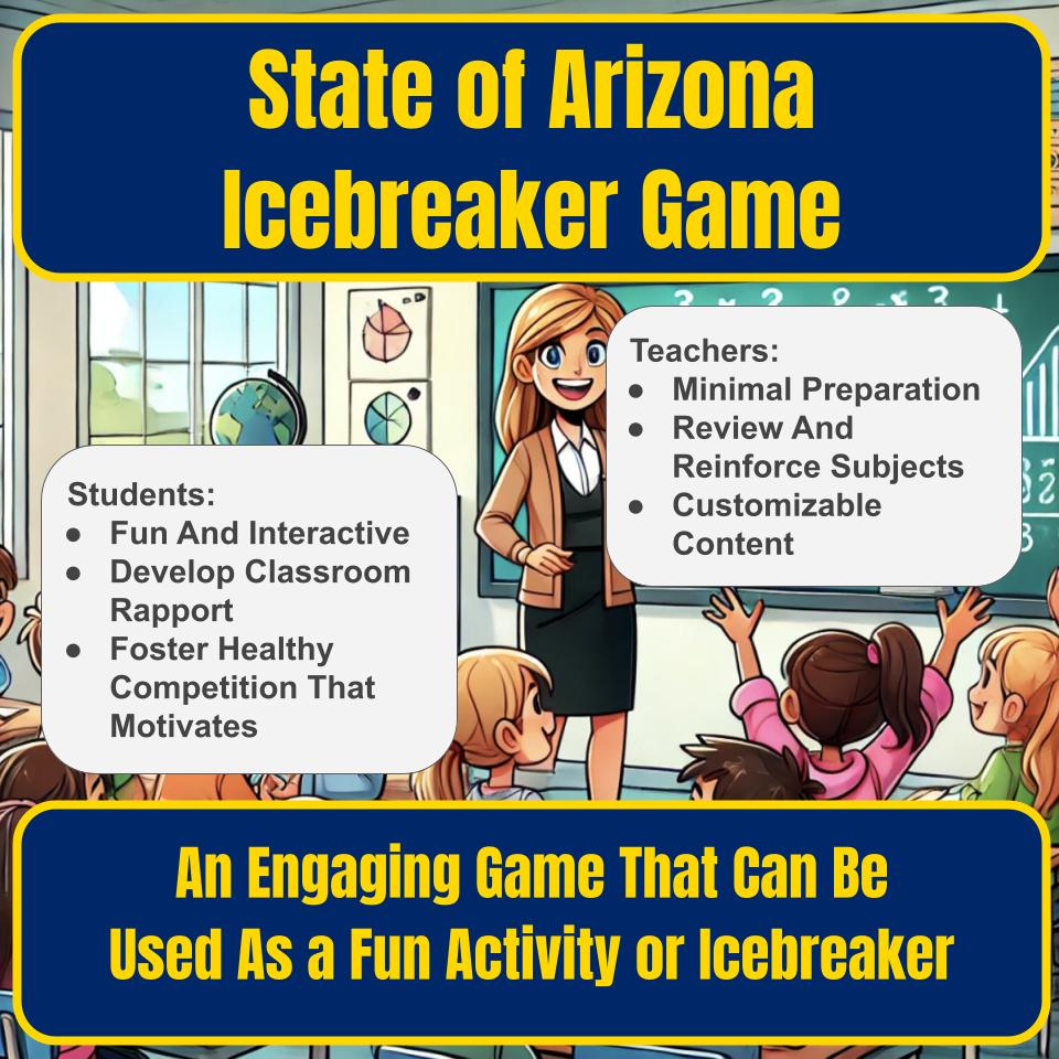 State of Arizona Jeopardy Game I0014