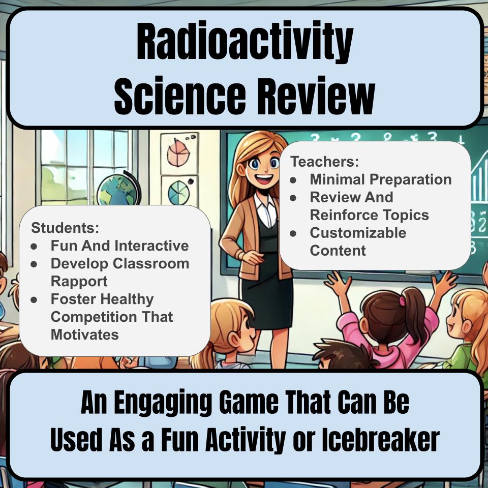 Radioactivity Jeopardy Science Review I0140