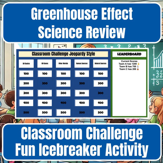 Greenhouse Effect Jeopardy Science Review I0142