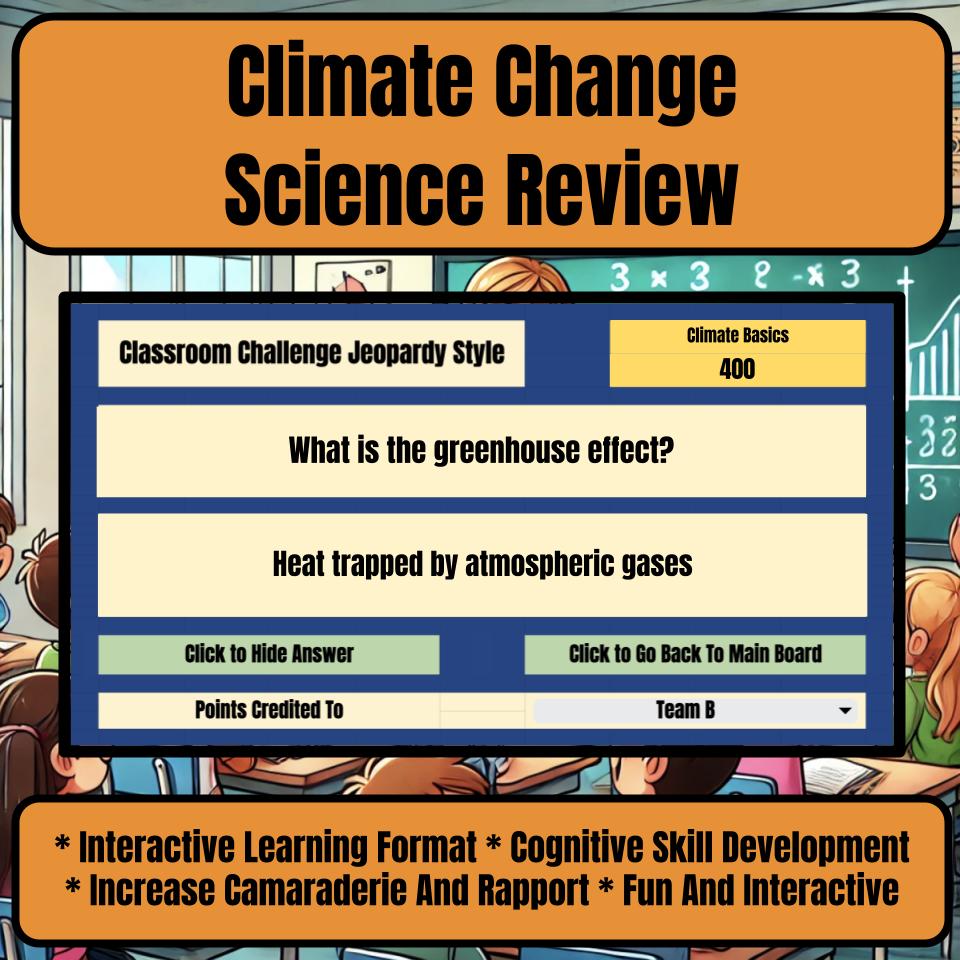 Climate Change Jeopardy Science Review I0143