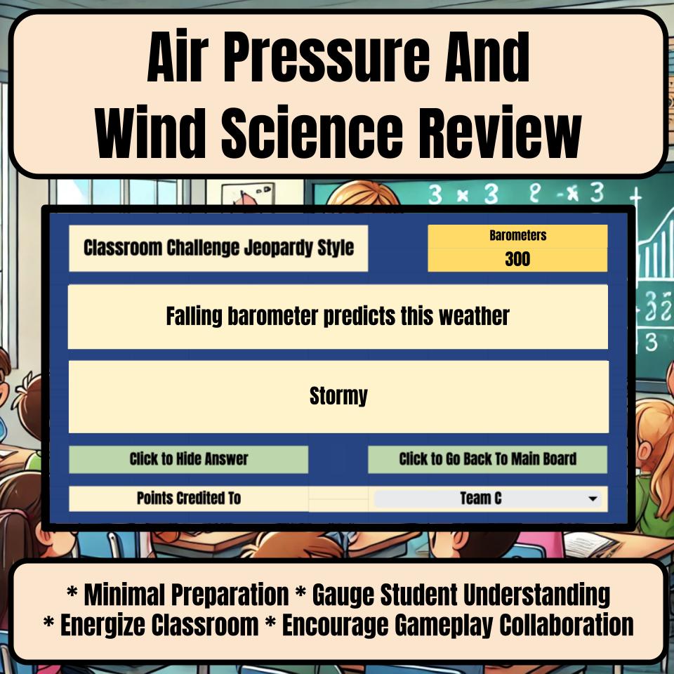 Air Pressure And Wind Jeopardy Science Review I0144