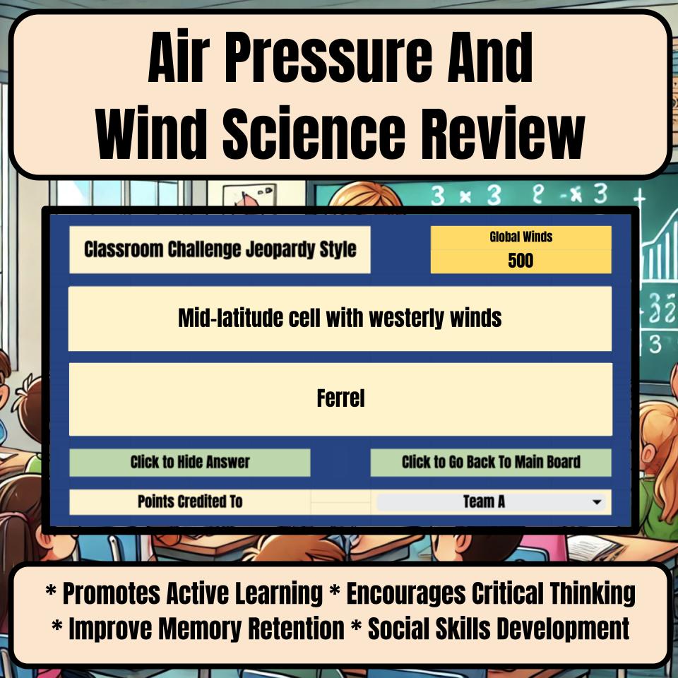 Air Pressure And Wind Jeopardy Science Review I0144