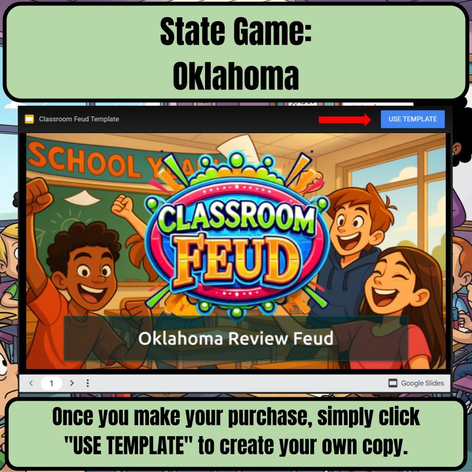 Oklahoma Social Studies Family Feud Review Game CF0015