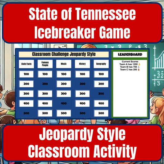 State of Tennessee Jeopardy Game I0015