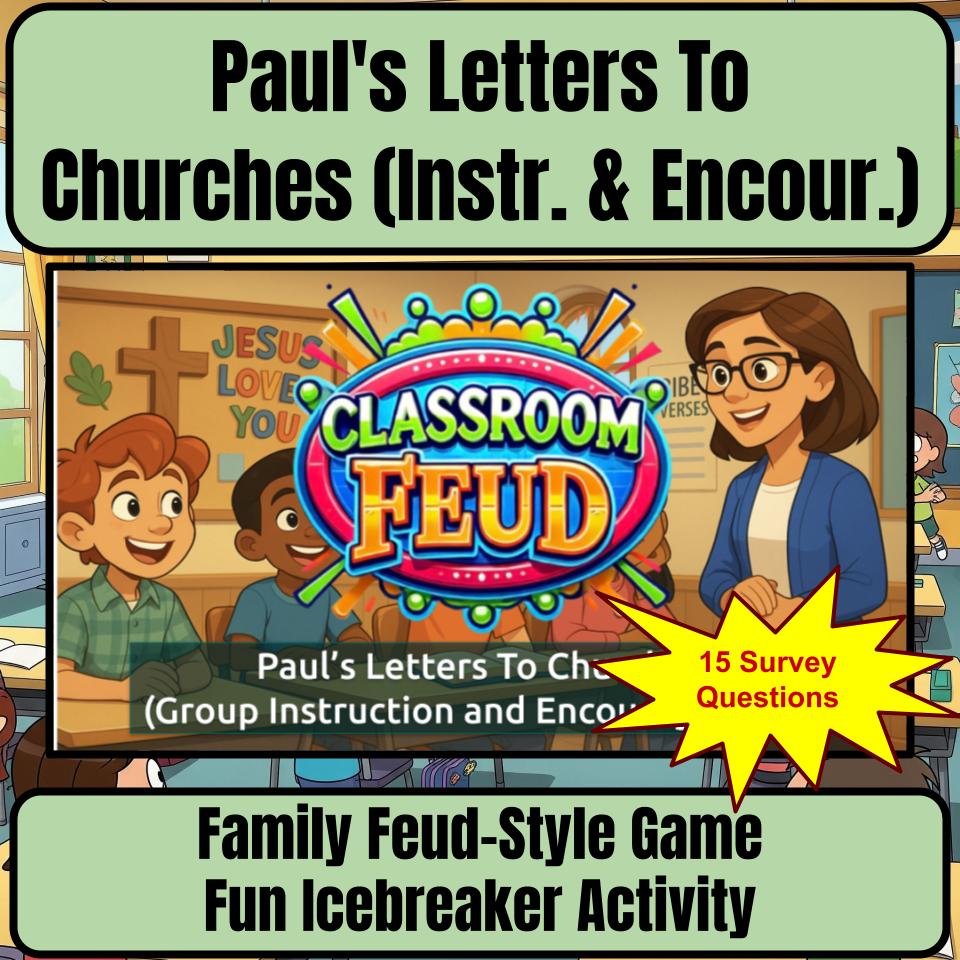 Paul’s Letters To Churches (Instr. & Encour.) Feud Review BF0015