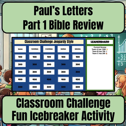 Pauls Letters Part 1 Jeopardy Bible B0015