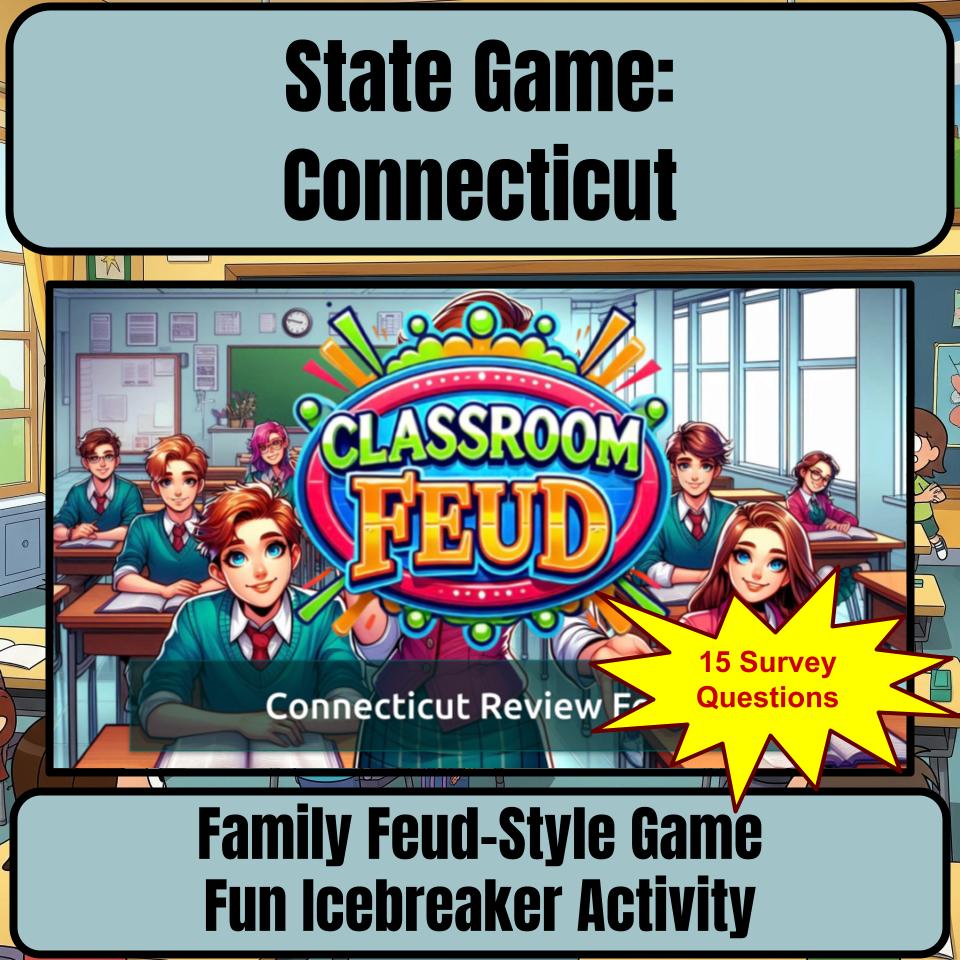 Connecticut Social Studies Family Feud Review Game CF0016