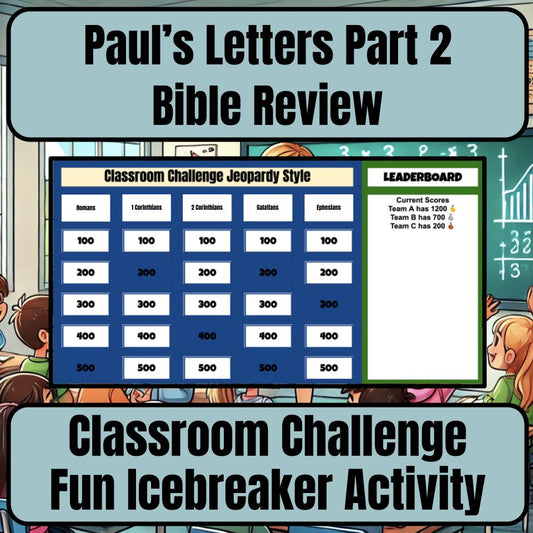 Pauls Letters Part 2 Jeopardy Bible B0016