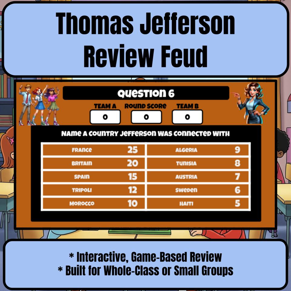 Thomas Jefferson Review Feud CF0017