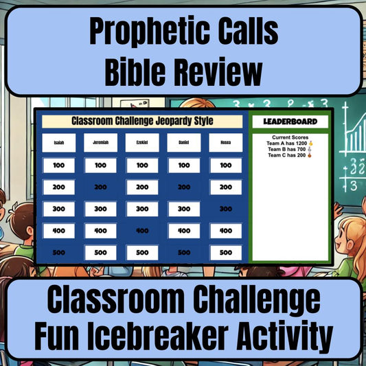 Prophetic Calls Jeopardy Bible B0017