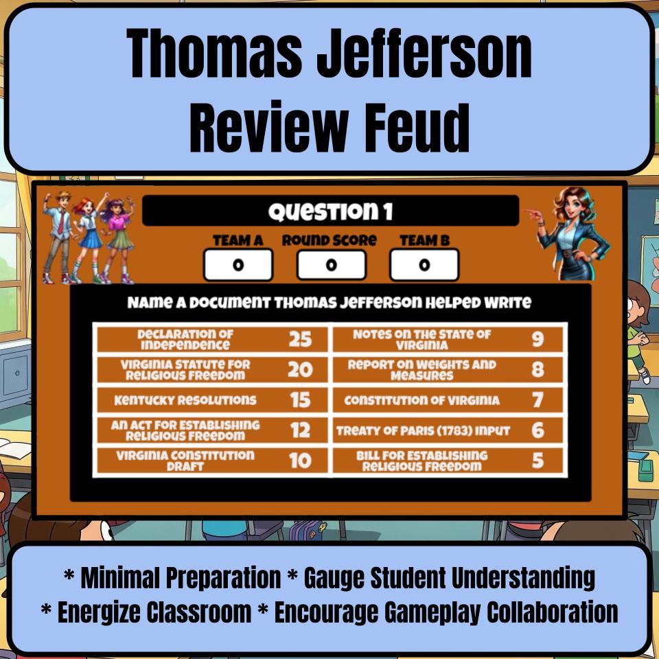 Thomas Jefferson Review Feud CF0017