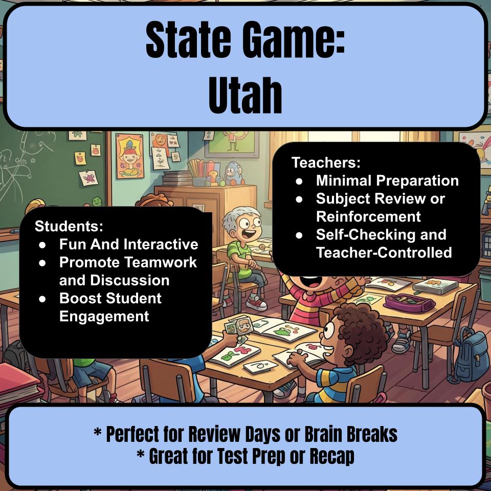 Utah Social Studies Family Feud Review Game CF0017