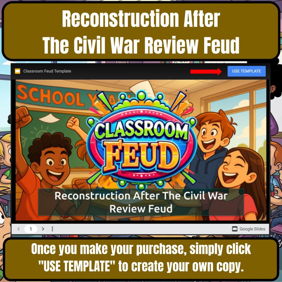 Reconstruction After The Civil War Review Feud CF0179