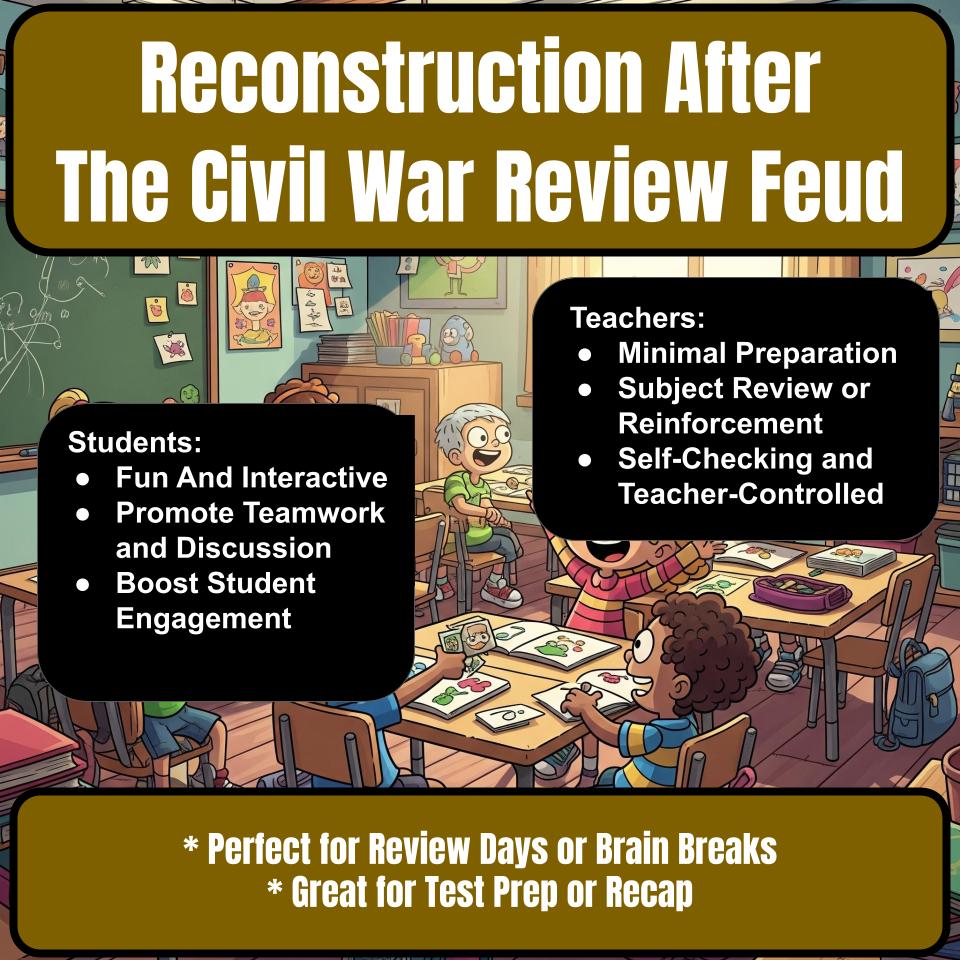Reconstruction After The Civil War Review Feud CF0179
