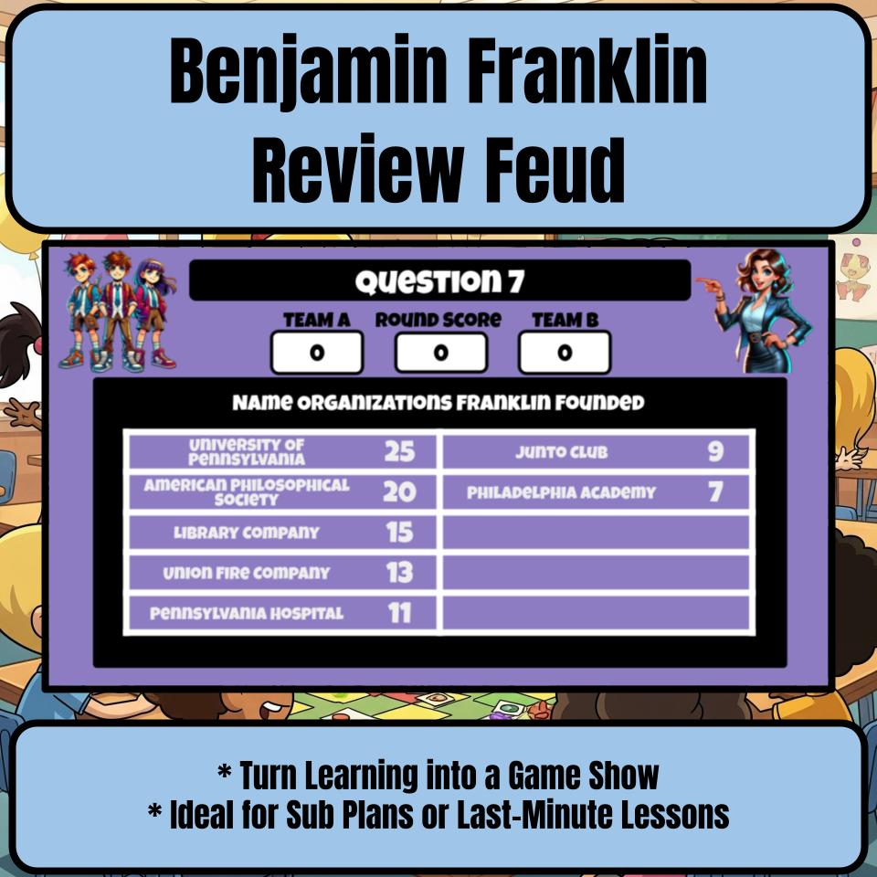 Benjamin Franklin Review Feud CF0018
