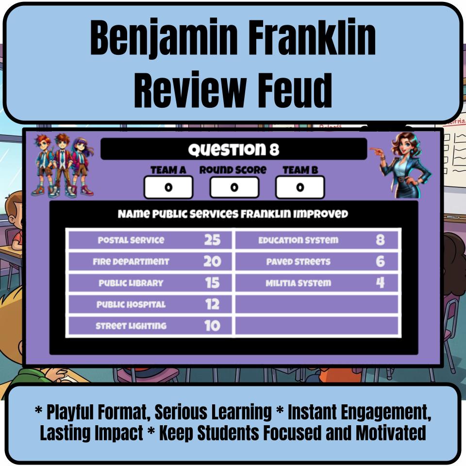 Benjamin Franklin Review Feud CF0018