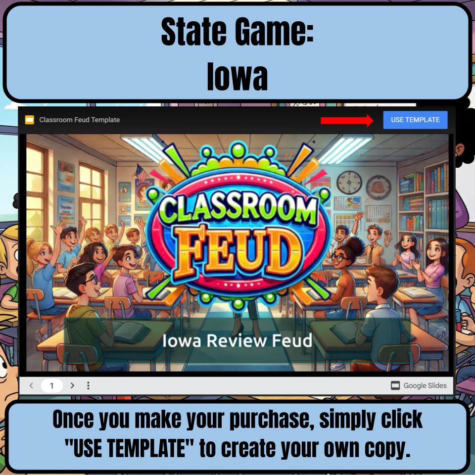 Iowa Social Studies Family Feud Review Game CF0018