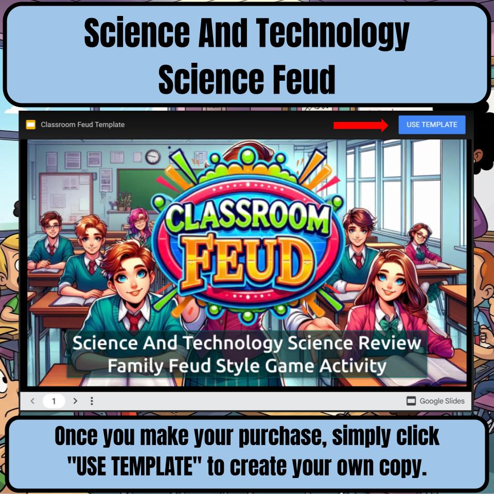 Science And Technology Science Review Family Feud Style Game Activity CF0018