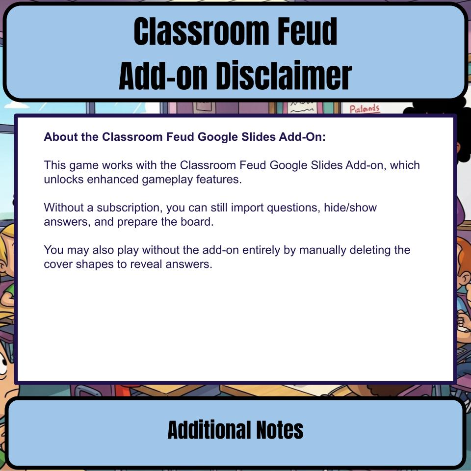Iowa Social Studies Family Feud Review Game CF0018