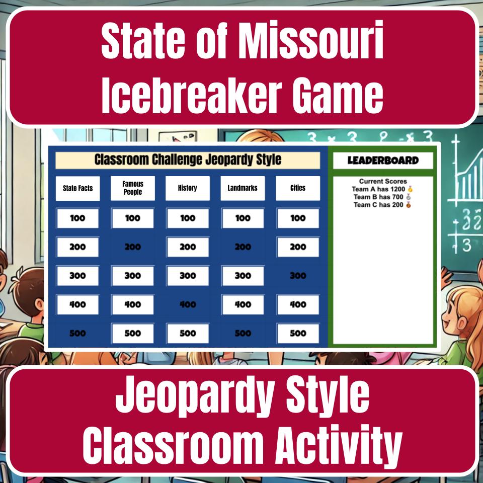 State of Missouri Jeopardy Game I0018