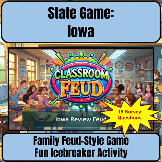 Iowa Social Studies Family Feud Review Game CF0018