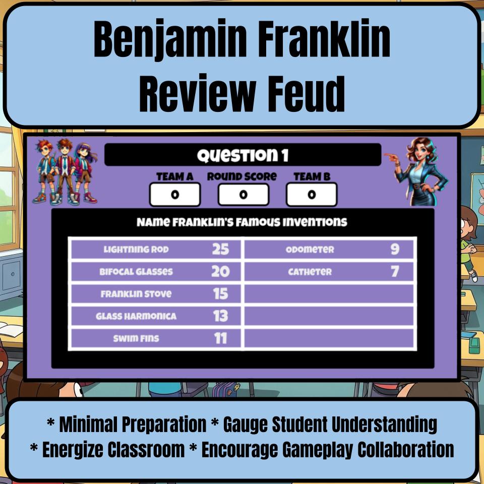 Benjamin Franklin Review Feud CF0018