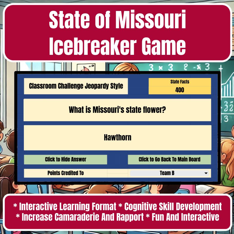 State of Missouri Jeopardy Game I0018