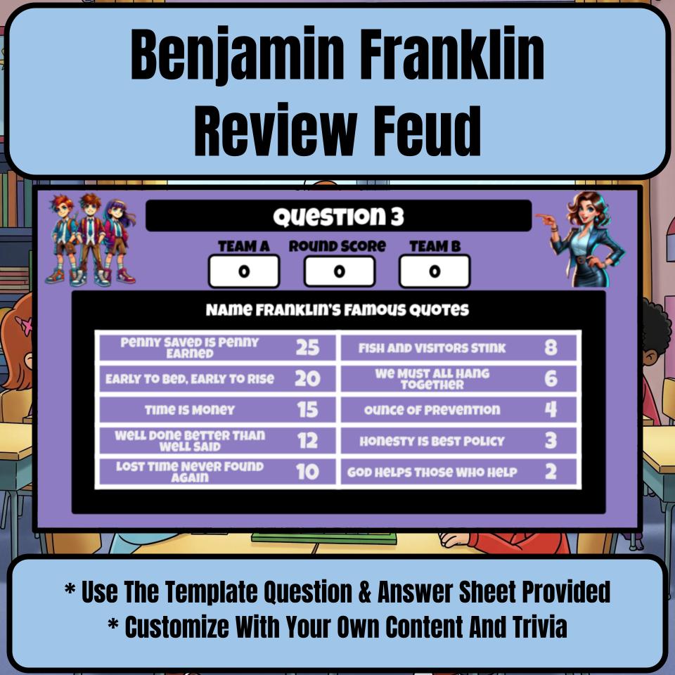 Benjamin Franklin Review Feud CF0018