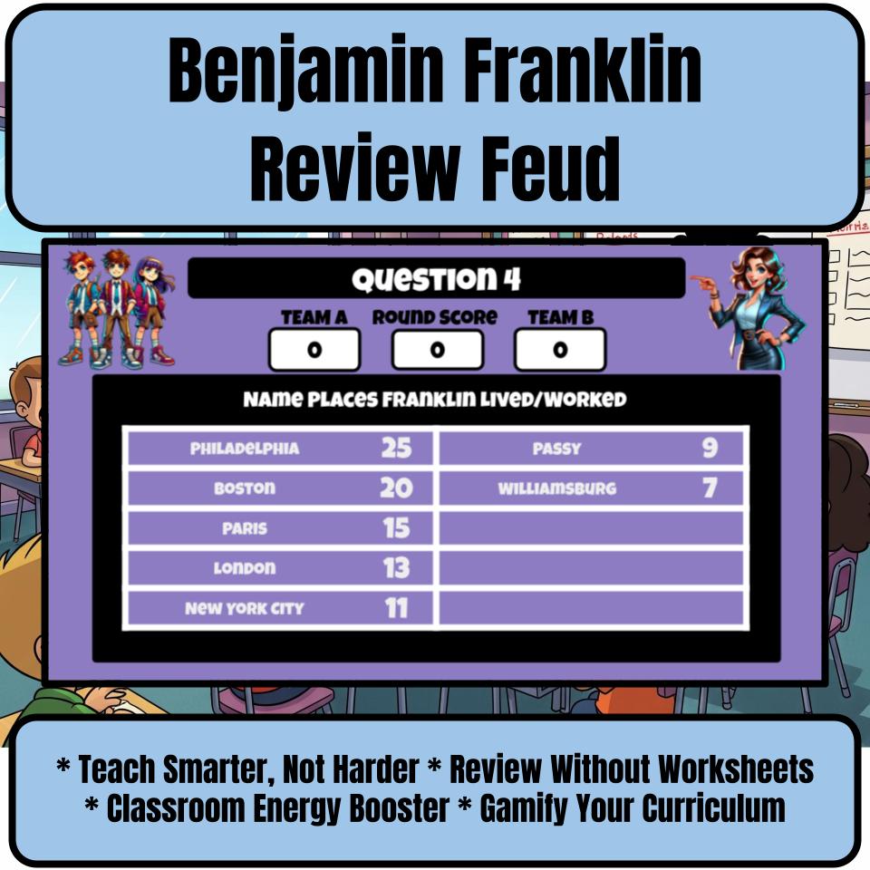 Benjamin Franklin Review Feud CF0018