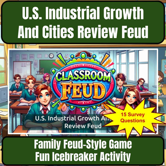 U.S. Industrial Growth And Cities Review Feud CF0180