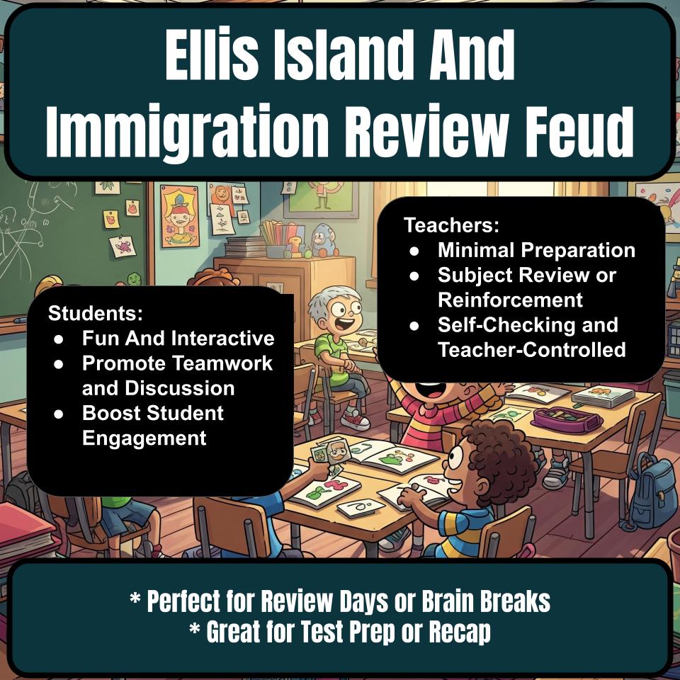 Ellis Island And Immigration Review Feud CF0181