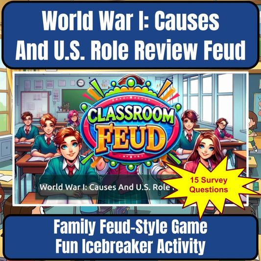 World War I: Causes And U.S. Role Review Feud CF0182