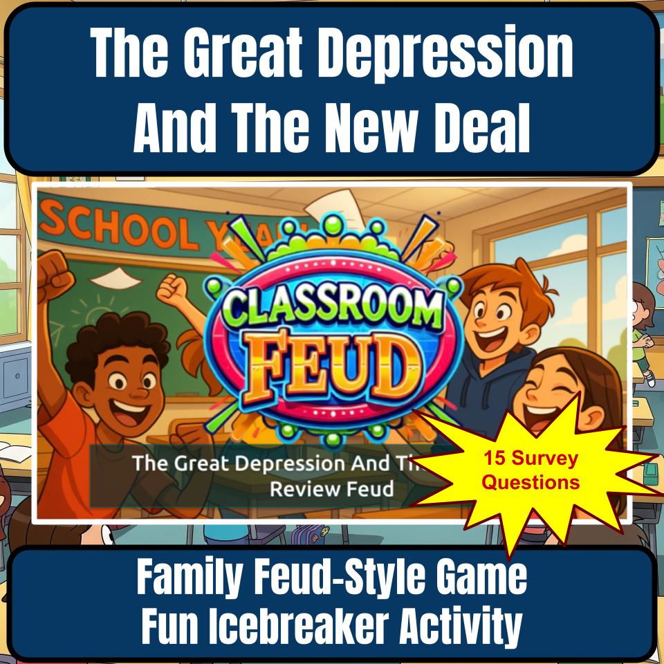 The Great Depression And The New Deal Review Feud CF0183