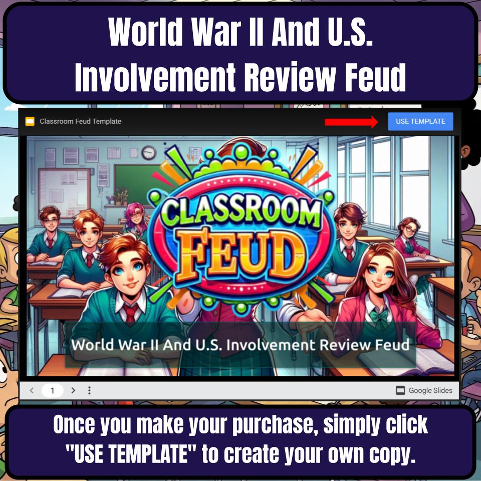 World War Ii And U.S. Involvement Review Feud CF0184