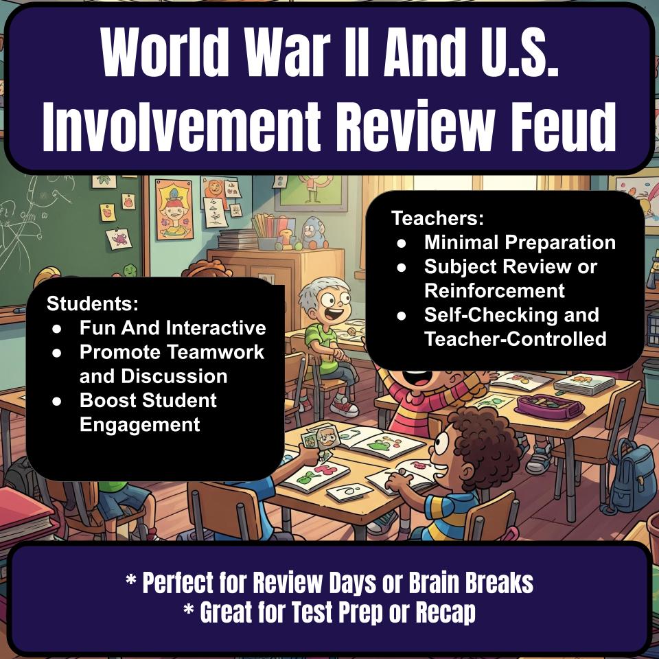 World War Ii And U.S. Involvement Review Feud CF0184