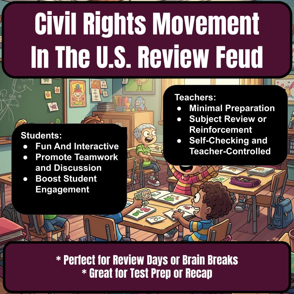 Civil Rights Movement In The U.S. Review Feud CF0185