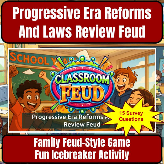 Progressive Era Reforms And Laws Review Feud CF0187