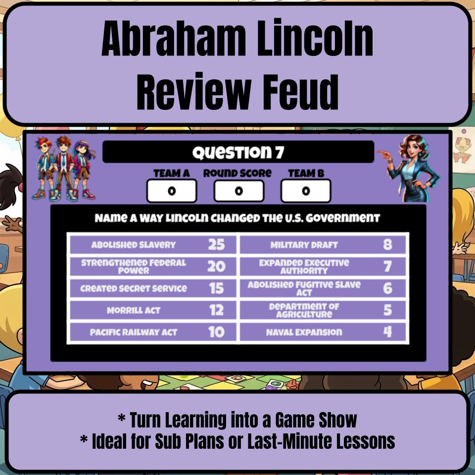 Abraham Lincoln Review Feud CF0019