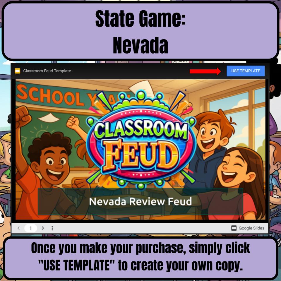 Nevada Social Studies Family Feud Review Game CF0019