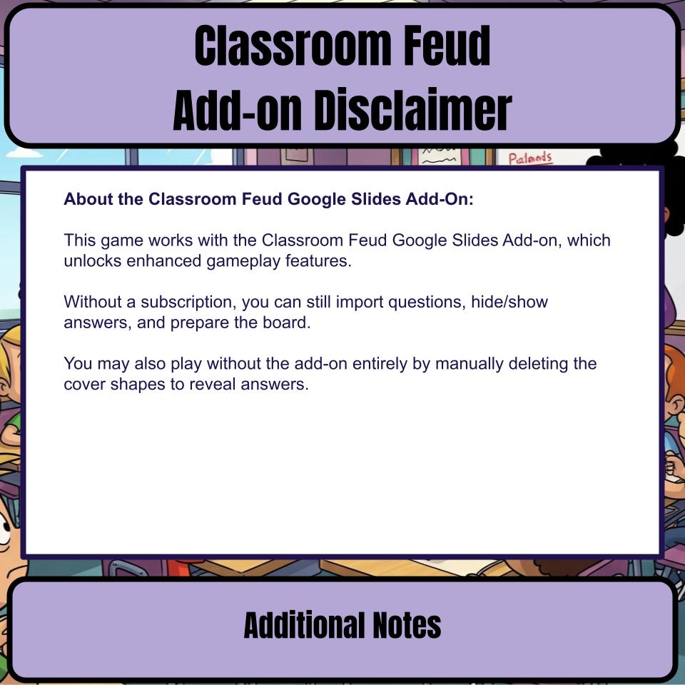 Nevada Social Studies Family Feud Review Game CF0019