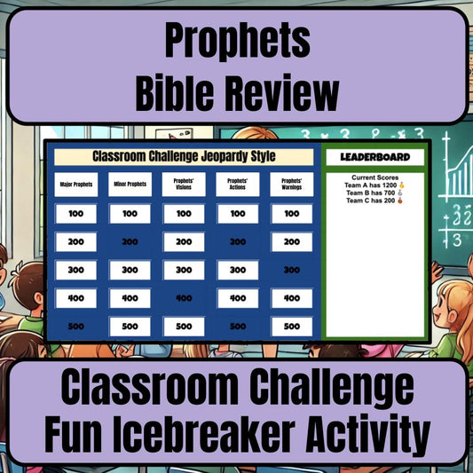 Prophets Jeopardy Bible B0019