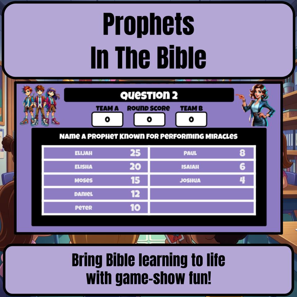 Prophets In The Bible Feud Review BF0019