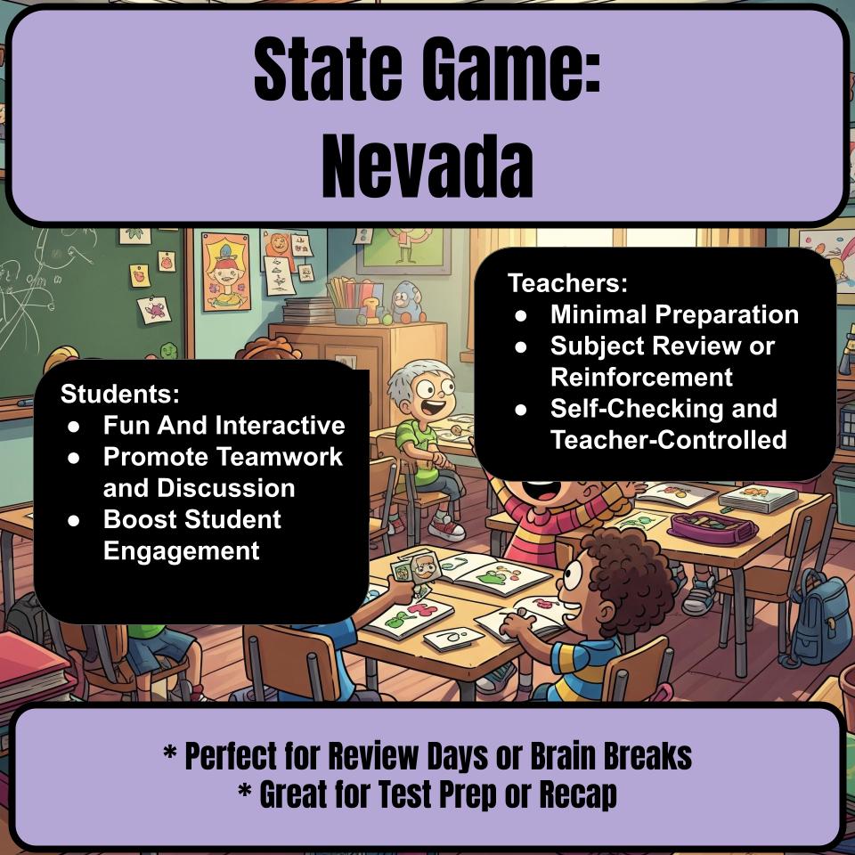Nevada Social Studies Family Feud Review Game CF0019